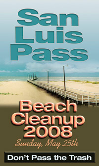 San Luis Pass Beach Clean Up