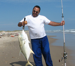 Jack Crevalle Fishing and Birding Guide on Padre Island