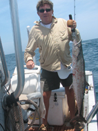 Kingfish from a Panga Offshore Fishing Gulf of Mexico