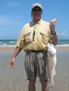 Carl Strauss of Houston with a nice Red